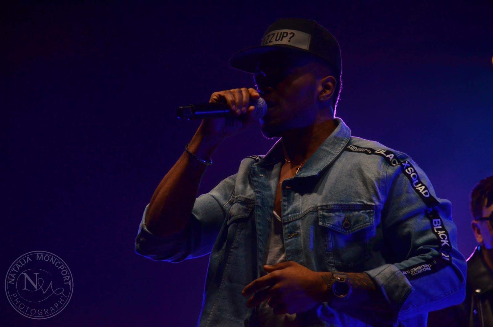 GallantTyno performing live on stage